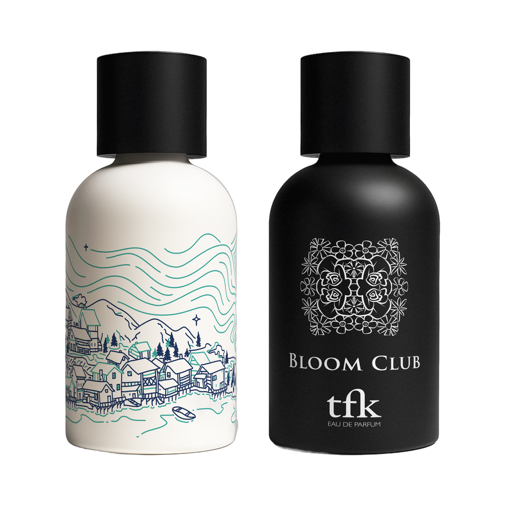 Florals & Deep Woods set: L'Extase Blanche + Bloom Club